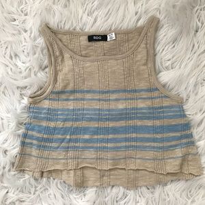 Urban Outfitters Striped Crop Top